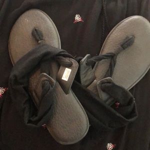 Yoga mat bottom sandals